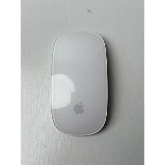 Apple Magic Mouse Wireless Bluetooth A1296 MB829LL/A Silver White Multi-Touch