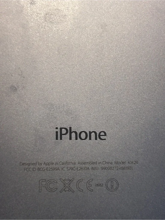 Apple iPhone 5 A1429 Black Slate Untested For Parts Repair Only
