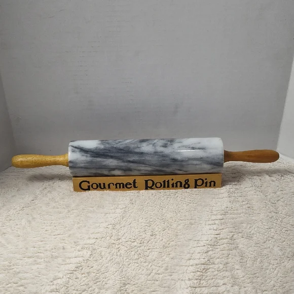 Beautiful Gourmet Rolling Pin Marble Heavy