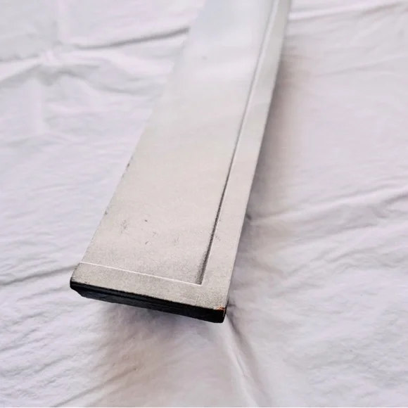 Vintage 20” Minimalist Wooden Silver Display Shelf Sleek Design Floating Effect