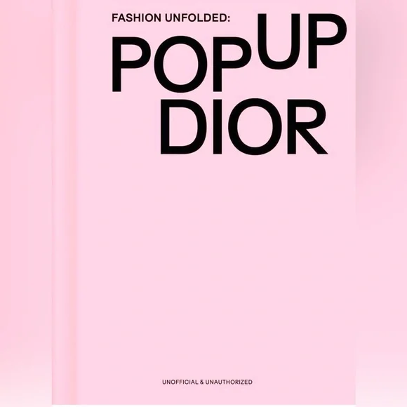 Dior Pop-Up Pink Book-Fashion Unfolde
