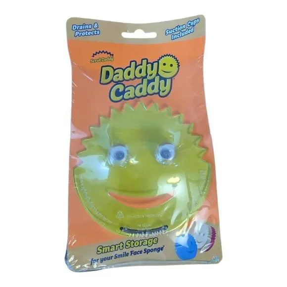 Scrub Daddy Mommy Caddy Sponge Storage New‎ Suction Cups Novelty Cleaning