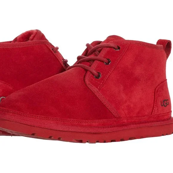 Ugg $140 3236 Men's Neumel Samba Red Sz 11 NIB!