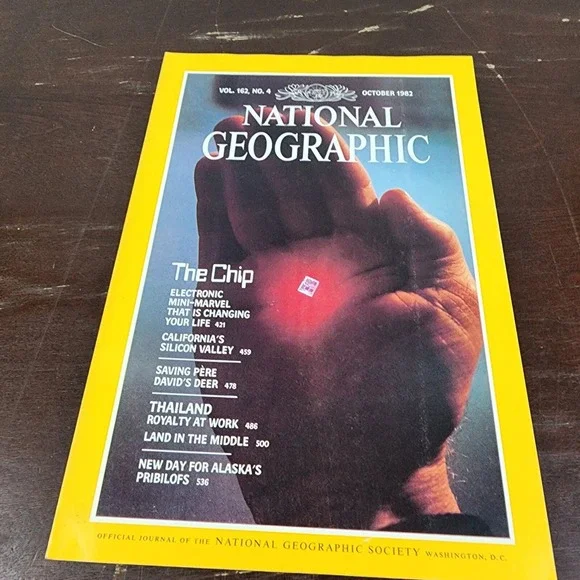 National Geographic Magazine October 1982 No Insert