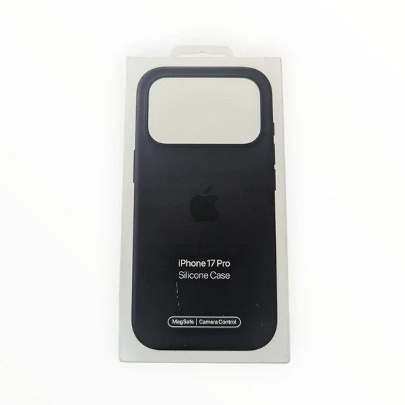 P7-P Apple Case for iPhone 17 Pro Silicone w MagSafe‎ & Camera Control Black ⬇️