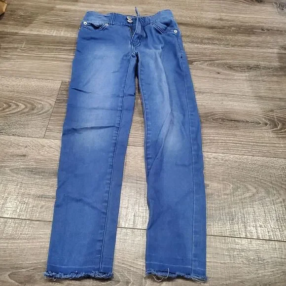Kids Levi's Jeans Size 8 Blue Jeans with Frayed Hem