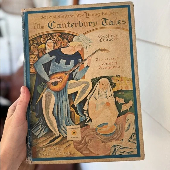 Vintage The Canterbury Tales Special Edition Book