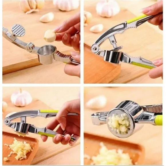Stainless‎ steel garlic masher for kitchen