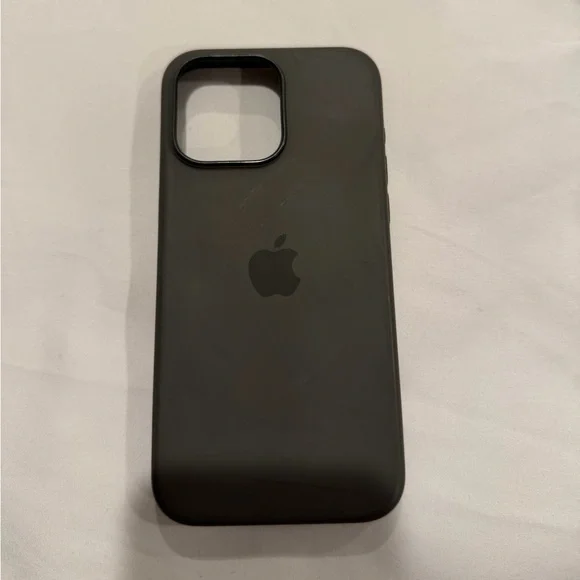 Apple Grey Silicone iPhone Case