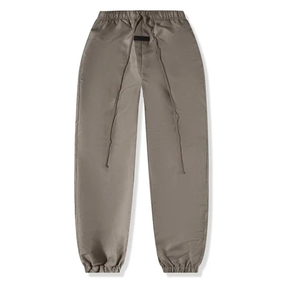 KIDS Fear of God Essentials Track Pants Desert Taupe Drawstring Size 10‎