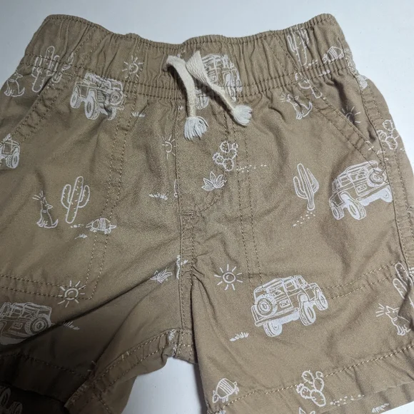 Garanimals 18M Khaki Traveler Shorts