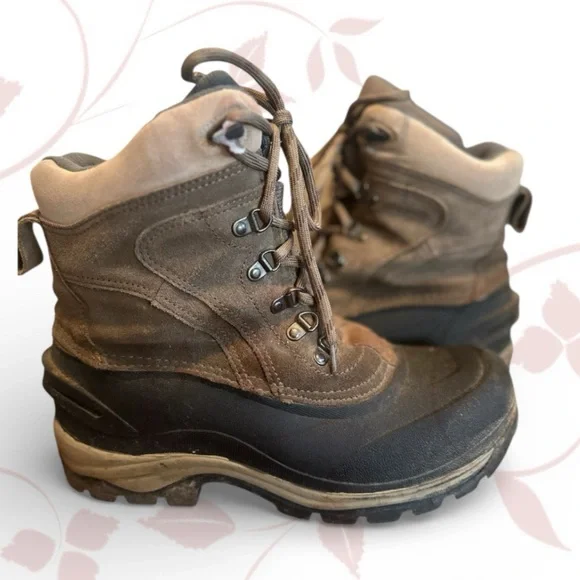 Thermolite Men's Tan and Black Snow Boots