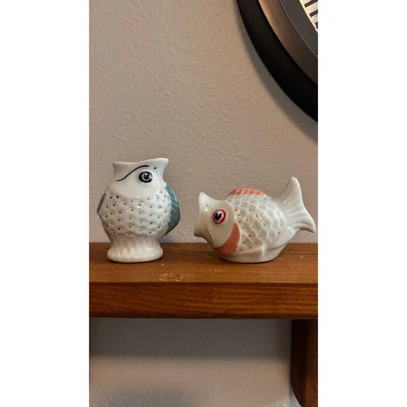 Rare Fish Salt and Pepper Shakers‎