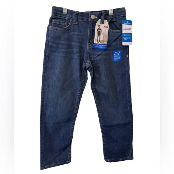 Levi's Kids 502 Flex Strong Performance Blue Jeans NWTS Size 7Regular