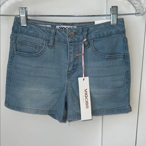 Vigoss Classic Girls Blue Jean Shorts
