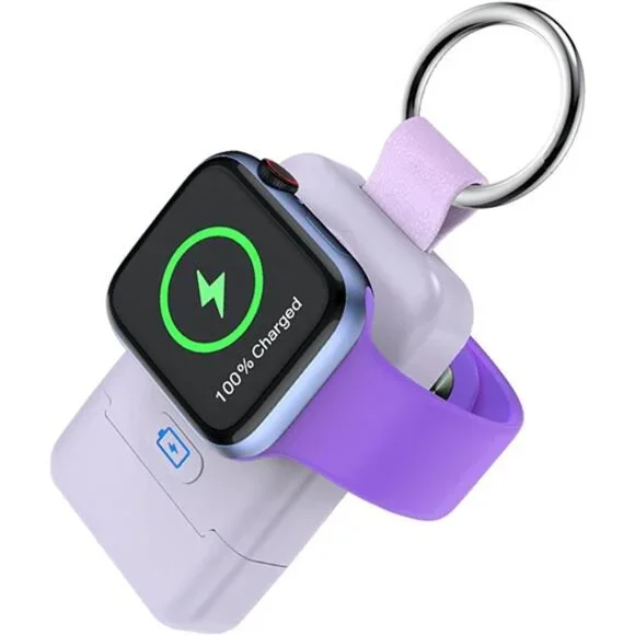 Portable Wireless Charger for Apple Watch,HUOTO iWatch Charger 1400mAh Smart