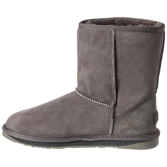 BRAND NEW Australia Luxe Collective Cosy Short Suede Boot/ GRAY