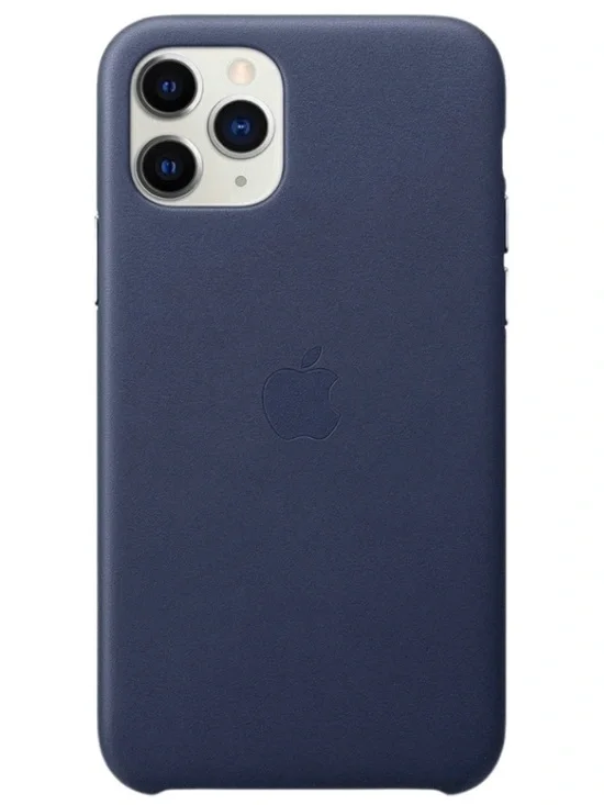 Apple Midnight Blue iPhone 11 Pro Max Leather Case
