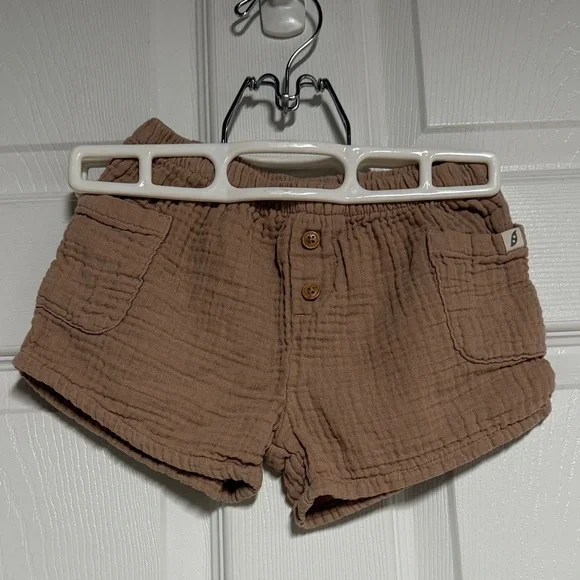 Brown Kids Shorts
