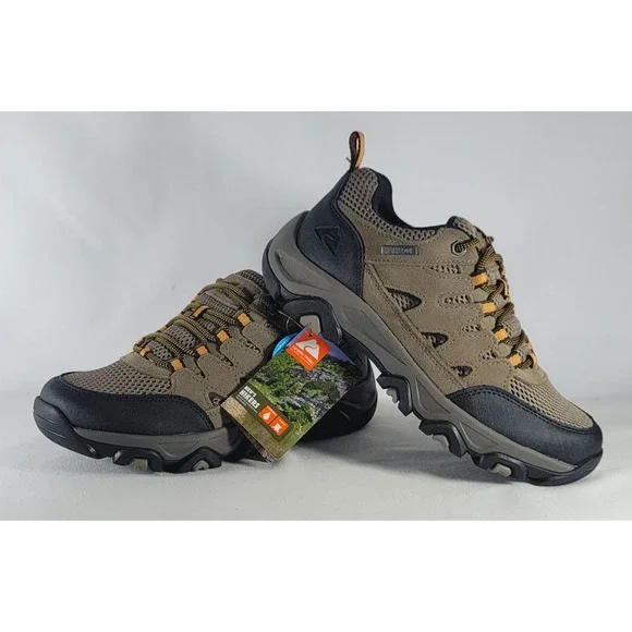 Ozark Trail Taupe Waterproof Lightweight Hiking Shoes Men's Size 7 NEW IN‎ BOX