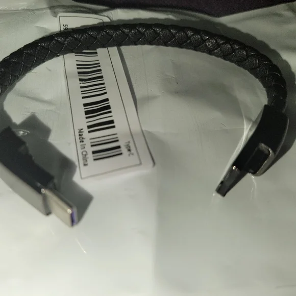 Woven Faux Leather Type C Charging 8