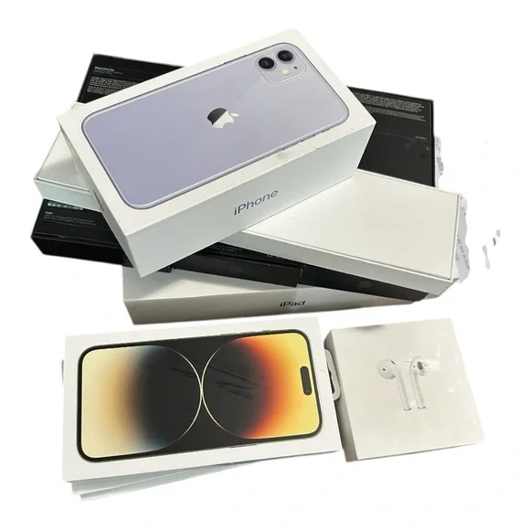 Lot Of 10Empty MAC Apple Boxes iPhone iPad MacBook Air iPadPro Watch Empty