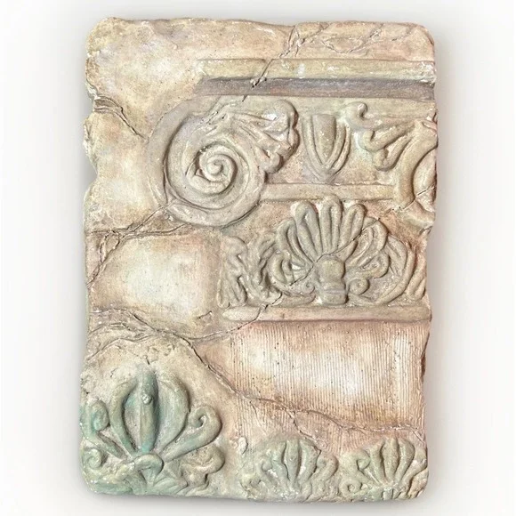 DuBois Designs Alyon Column Wall Plaque - Classical Greek Ionic Relief - 7