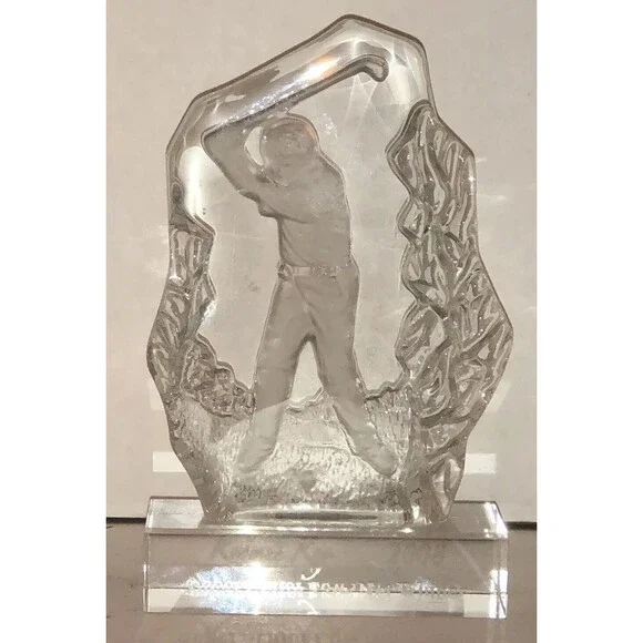 KEOWEE KEY Crystal Golf Trophy Super Senior Low Net Winner 2008 South Carolina