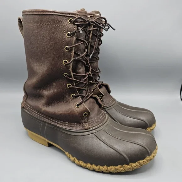 Vintage LL Bean Gore-Tex Thinsulate Maine Hunting Boots Size 11 W Made in USA