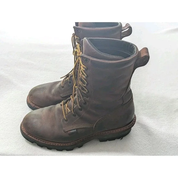 Red Wing Loggermax Boots 4417 Mens 11.5 D Insulated Waterproof Safety Steel Toe