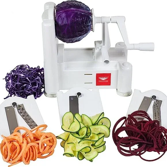 Vegetable spiral slicer! Paderno World Cuisine 1 Blade Vegetable spiral Slicer