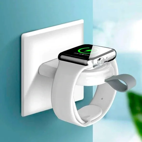 Portable wireless charger for I-watch