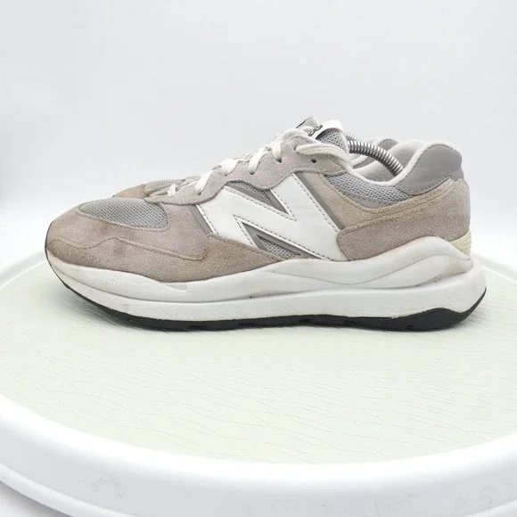 New Balance 57/40 M5740CA Mens 11 Running Shoes Rain Cloud Gray Suede Sneakers