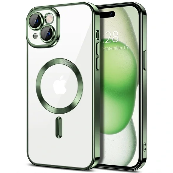 Apple iPhone 16 pro max Case with Green Accents