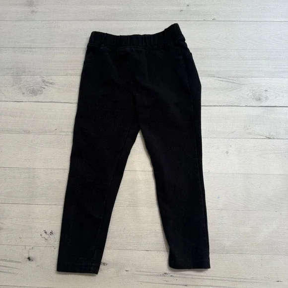 Hanna Andersson girls‎ black leggings 100/4