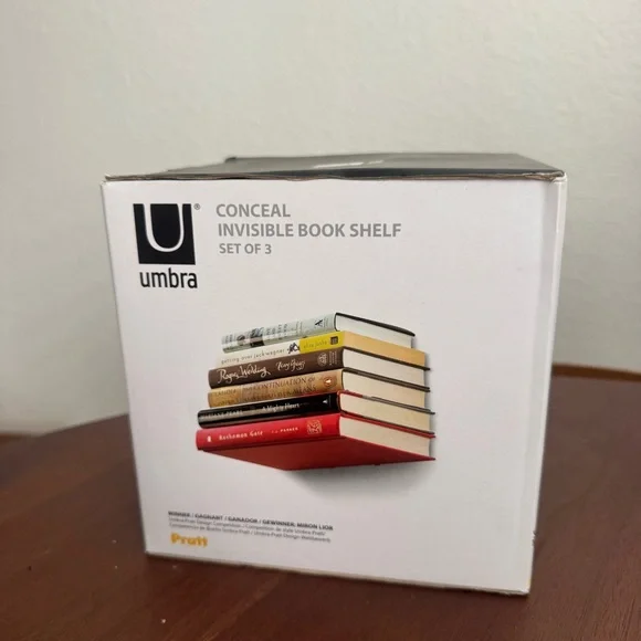 3 Umbra Invisible Floating Shelves