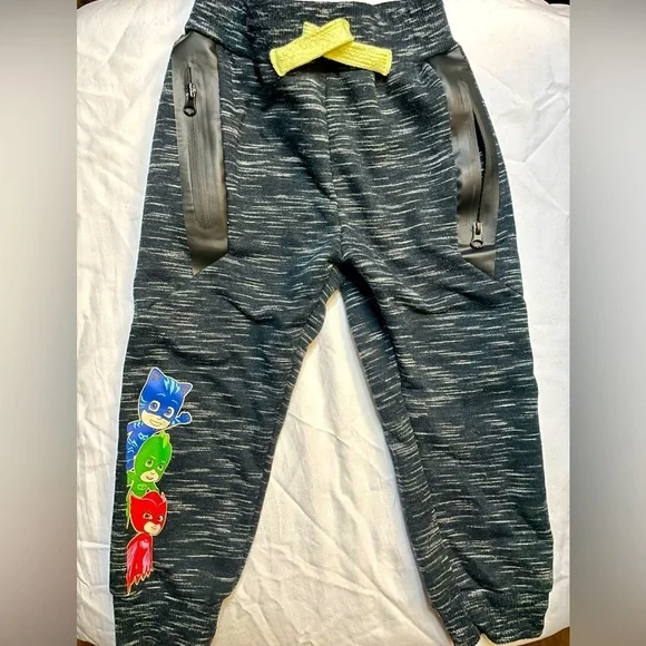 PJ Masks 2T PRELOVED Jogger Sweatpants with Drawstring cinched waist and ankles