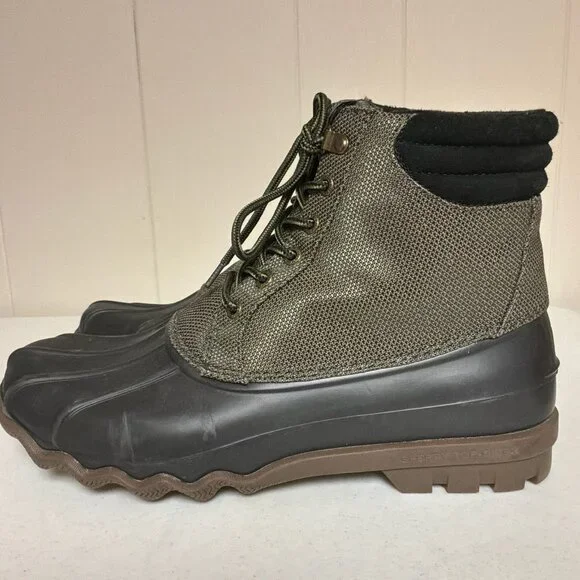 Sperry Topsiders Thinsulate Water Resistant Lace Up Boots Men's Size 9.5