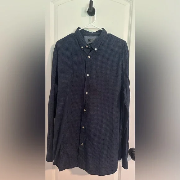 Banana Republic Custom 078 Wash Camden Shirt Sz xL Tall 100% cotton