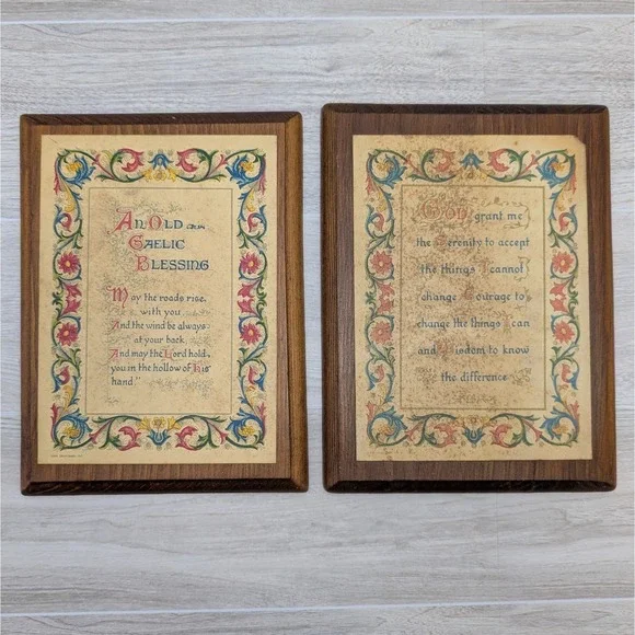 Vintage Wooden 7x5