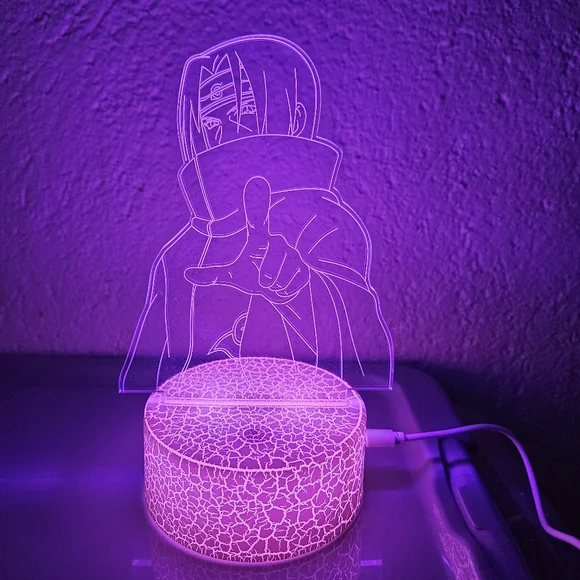 Anime LED Night Light with 3D