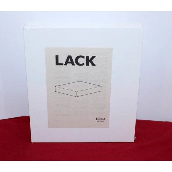 IKEA LACK Wall Shelf White Floating 30x26 cm 502.821.77 New Sealed