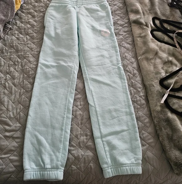 Converse Light Blue Kids Joggers Size M
