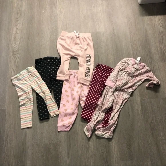 Girl 18m pajamas and pants set bundle‎