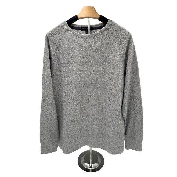 Banana Republic Mens Thermal‎ sz Large, gray heather , Activewear, Mountain esq