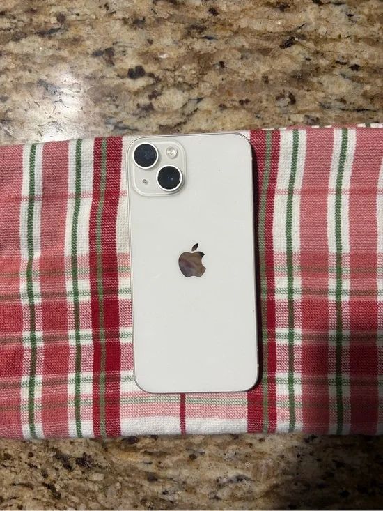 Apple iPhone White with Dual Cameras