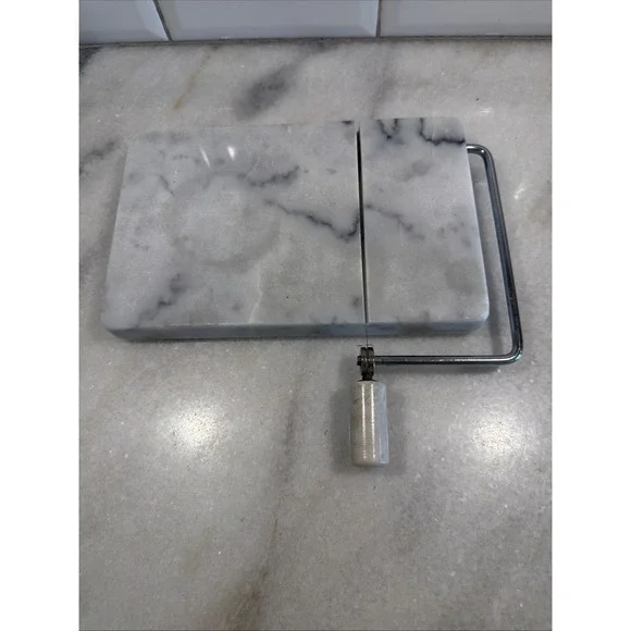 Yuanxin Marble Cheese Slicer Board Appetizer Tray, 8