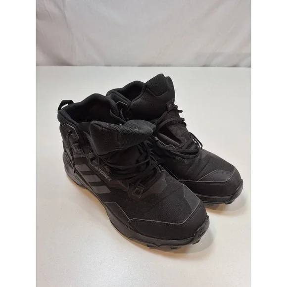 Adidas Terrex Hiking Boots Mens Size 13 Black Gore-Tex Waterproof Continental