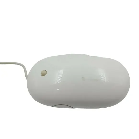 Apple MB112LL/B Optical Wired Mouse With Box - Tested And Works