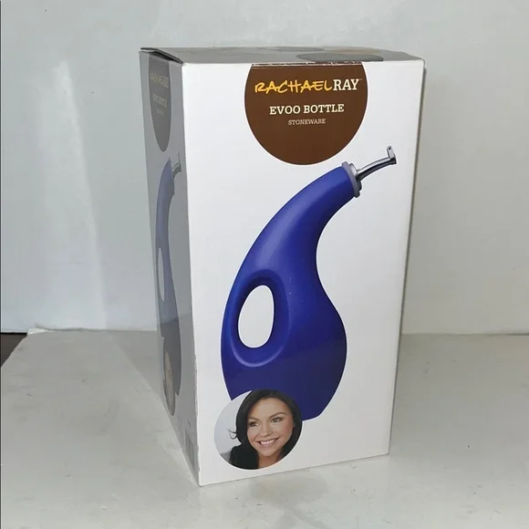 Rachael Ray Blue EVOO Bottle